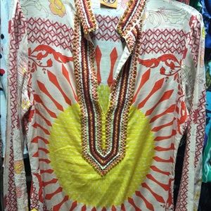 Tory Burch Sun Tunic Size 10
